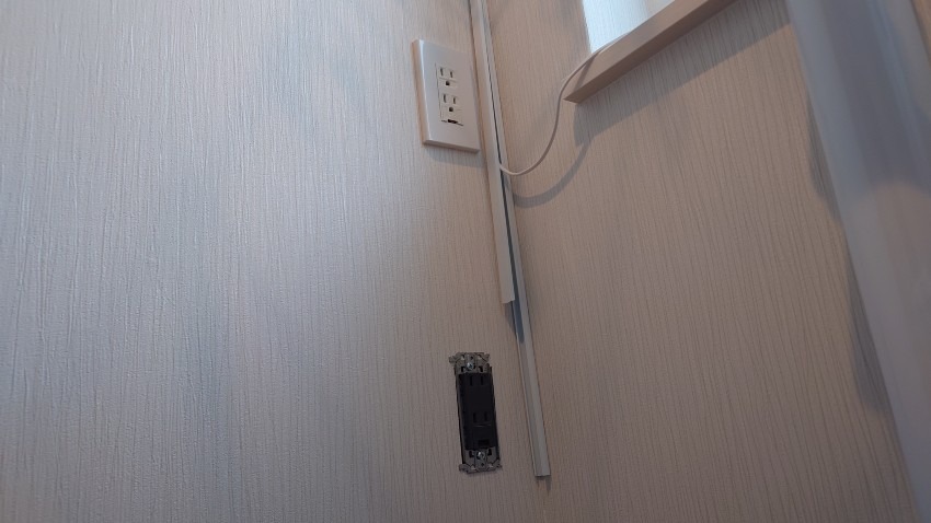 コンセントの追加